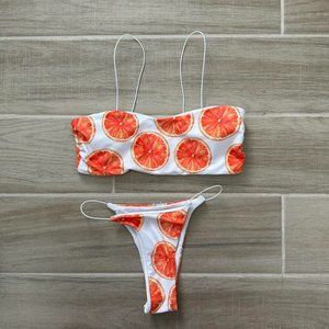 Orange Slices Bathing Suit
